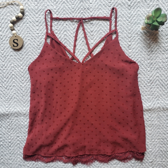 Xhilaration Tops - 5 for $20!! Xhilarations maroon flowy tank